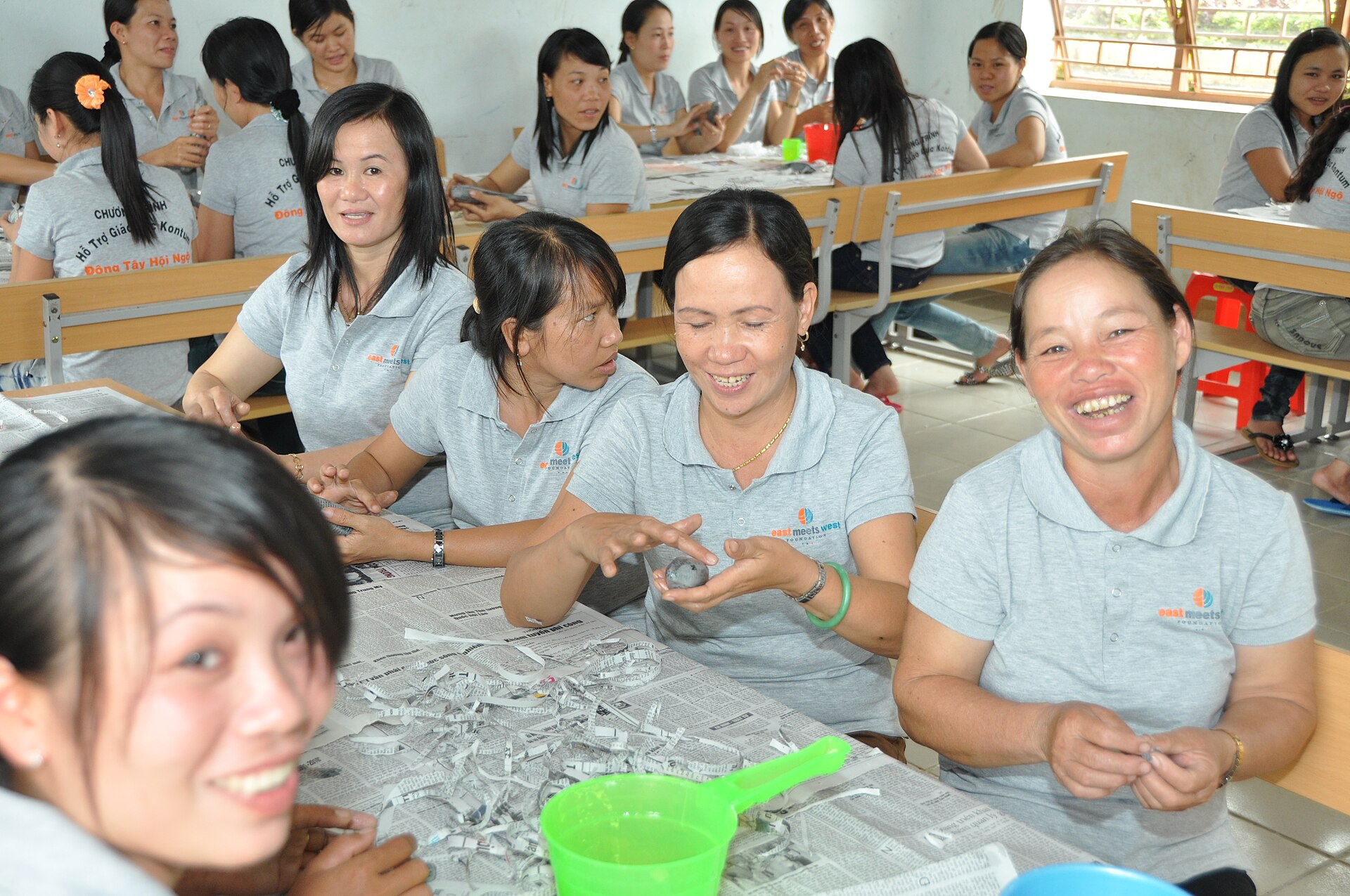 Hoạt động tập huấn giáo viên hỗ trợ giáo dục trẻ em dân tộc thiểu số tại Kon Tum. Ảnh: USAID Vietnam.