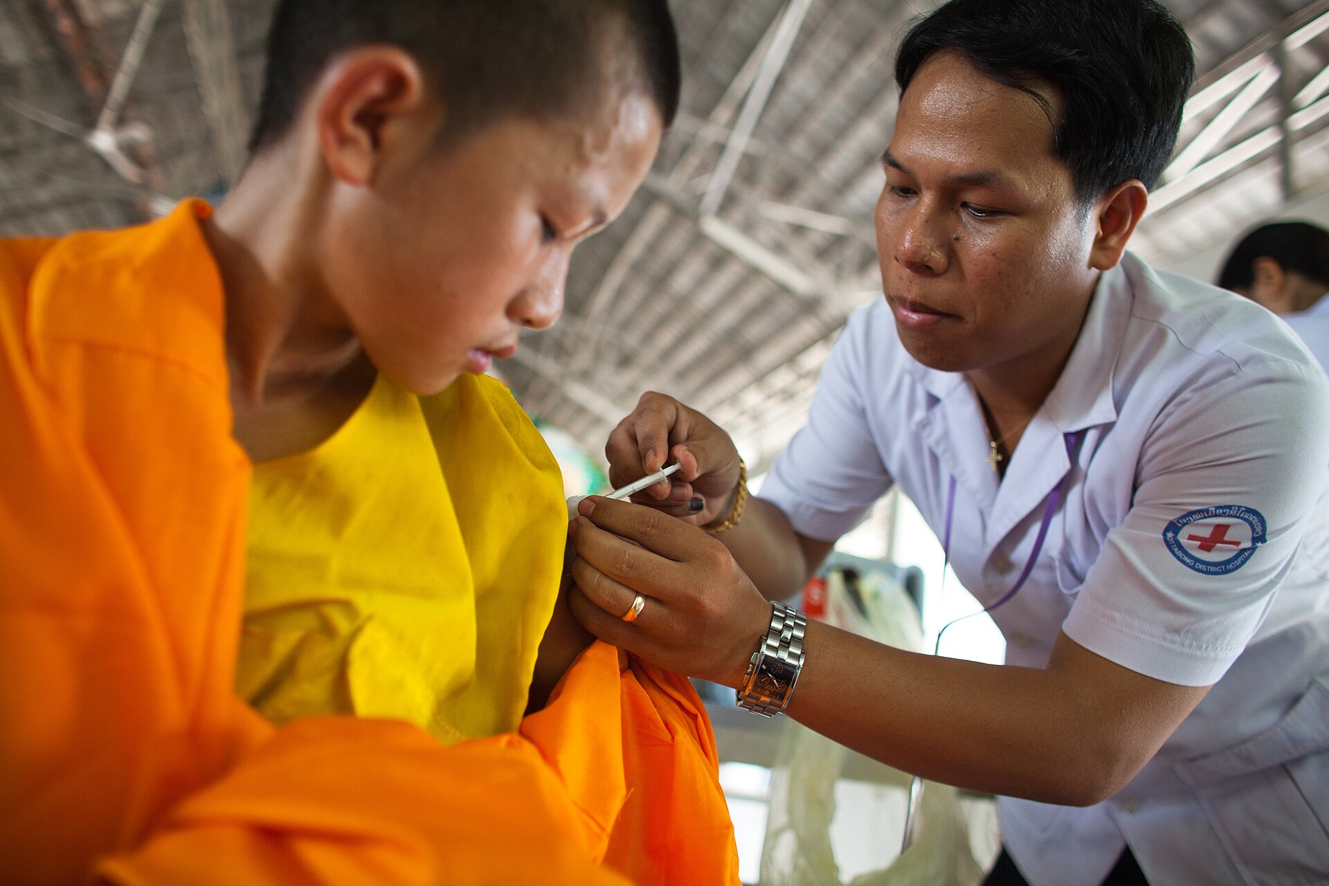 Ảnh tư liệu hoạt động tiêm chủng tại Việt Nam, không phải đợt tiêm HPV năm 2026. Ảnh: Athit Perawongmtha/CDC Global.
