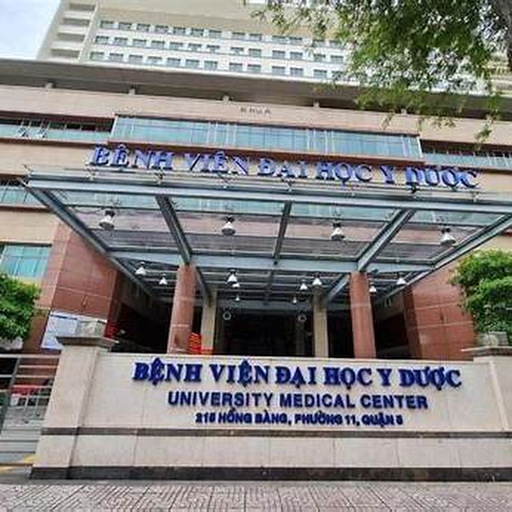 Bệnh viện Đại học Y Dược TP.HCM, nơi ThS. Mai Thị Ngọc Kiều công tác và cũng là nơi thực hiện khảo sát về nhu cầu thông tin của người bệnh điều trị TACE. Ảnh: tư liệu web.