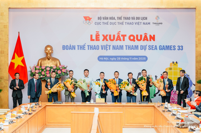 Herbalife Việt Nam đồng hành cùng Ủy ban Olympic Việt Nam tổ chức Lễ Xuất Quân của Đoàn Thể Thao Việt Nam tham dự SEA Games 33