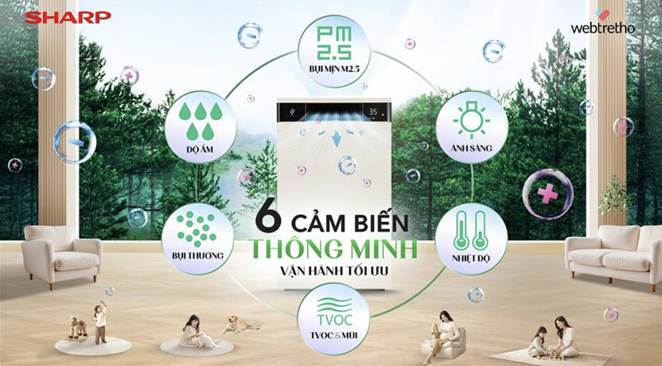 Sản phẩm Sharp được vinh danh Lựa chọn hàng đầu của gia đình, khẳng định vị thế thương hiệu được tin dùng từ cộng đồng gia đình Việt