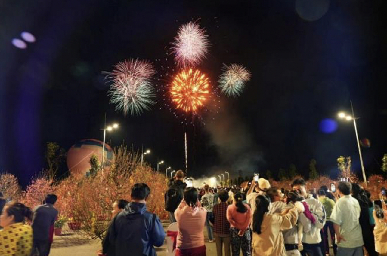 Cần Giờ đón Tết sớm: Hơn 10.000 du khách đổ về khai hội Green Paradise Tet Fest