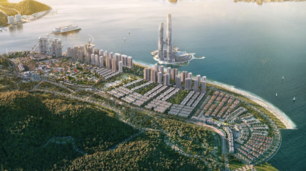 “Thành phố không ngủ” Sun Elite City được kỳ vọng sẽ nâng tầm Bãi Cháy trở thành trung tâm du lịch tầm cỡ quốc tế. Ảnh: Sun Property.