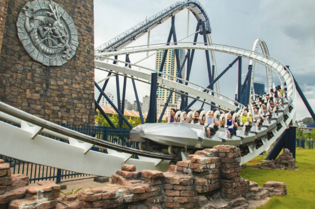 Sun World Ha Long – “tọa độ” vui chơi, giải trí “không thể không đến” của du khách khi đến Bãi Cháy. Ảnh: Ánh Dương.