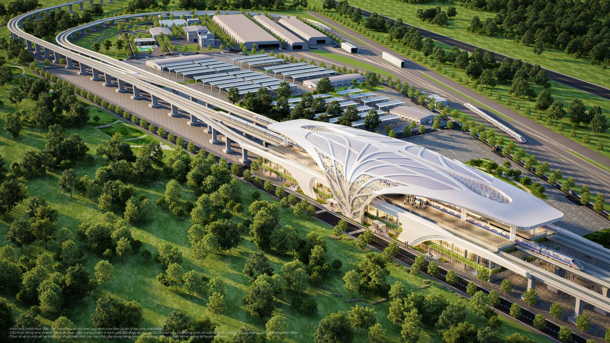 Tuyến đường sắt tốc độ cao Bến Thành Cần Giờ dự kiến hoàn thành vào quý IV/2028