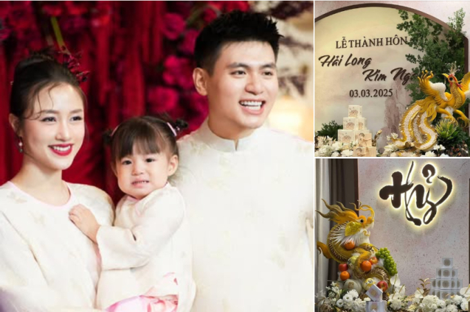 Phát hiện lạ trong đám hỏi Salim - Hải Long: Bé Pam sắp có em?