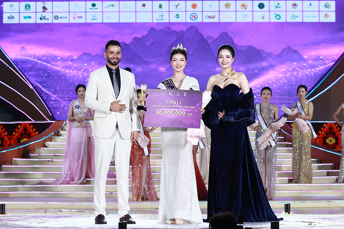 Cận cảnh nhan sắc người đẹp vừa đăng quang Hoa hậu Du lịch Dân tộc Việt Nam 2025 