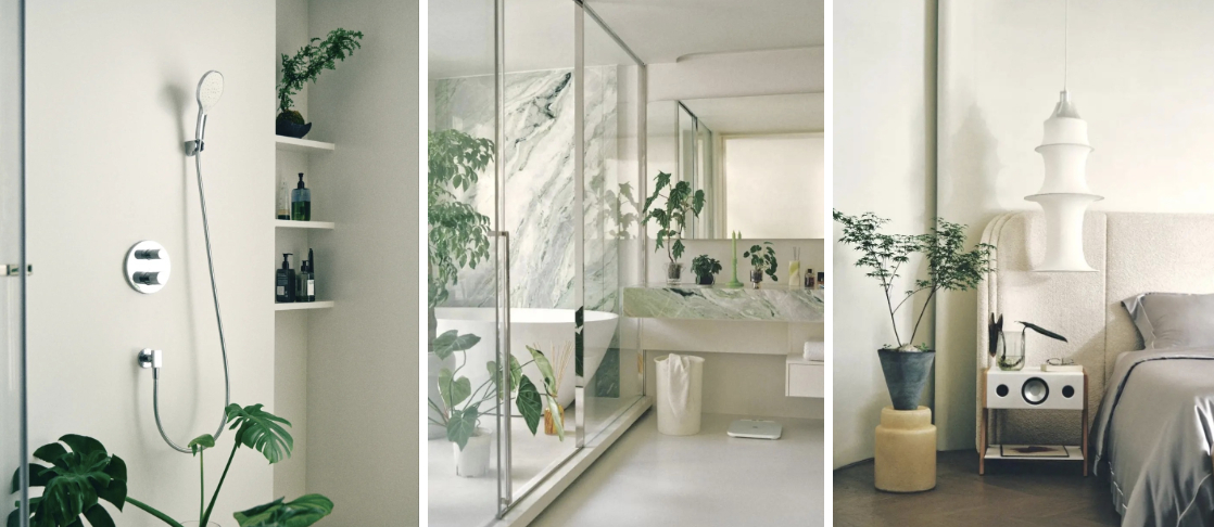 Nhà của thiếu gia Tăng Thuấn Hy: Tổ ấm trắng tối giản, phủ kín cây xanh như một khu vườn chữa lành, ai nhìn cũng muốn dọn về sống chung