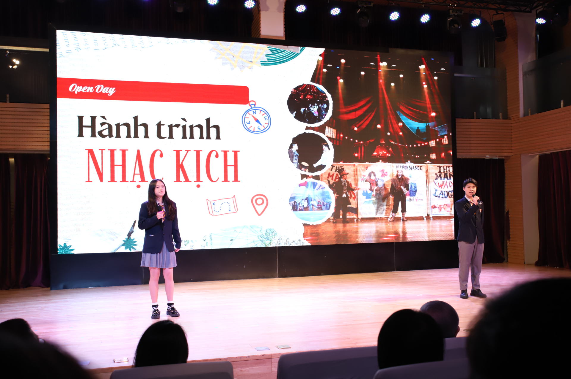 Nguyễn Hoàng Bảo Châu và Nguyễn Bá Dũng chia sẻ về nhạc kịch