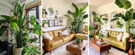 Hoa thiên điểu “đổ bộ” phòng khách ngày Tết: Nhìn là thấy giàu, cắm một lần là nghiện