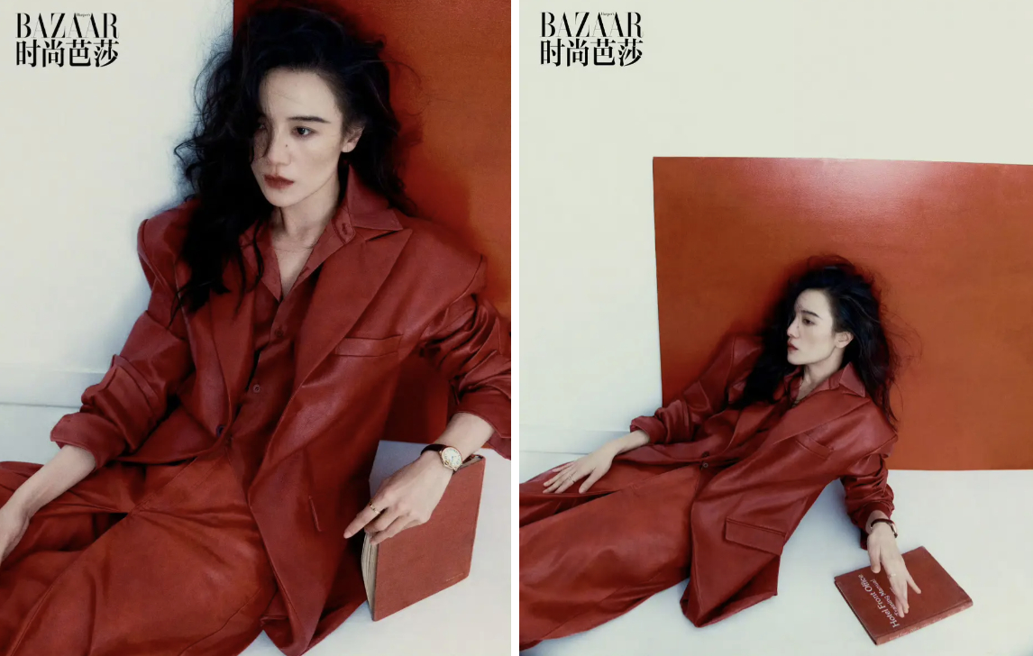 Tống Giai diện áo da màu đỏ xinh “ná thở”: 3 con giáp nên tranh thủ diện màu này trong tháng 12 để kéo hỷ khí, rước may về tay