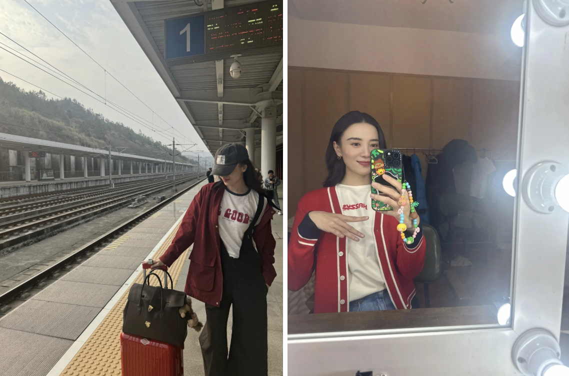 Tống Giai diện áo da màu đỏ xinh “ná thở”: 3 con giáp nên tranh thủ diện màu này trong tháng 12 để kéo hỷ khí, rước may về tay