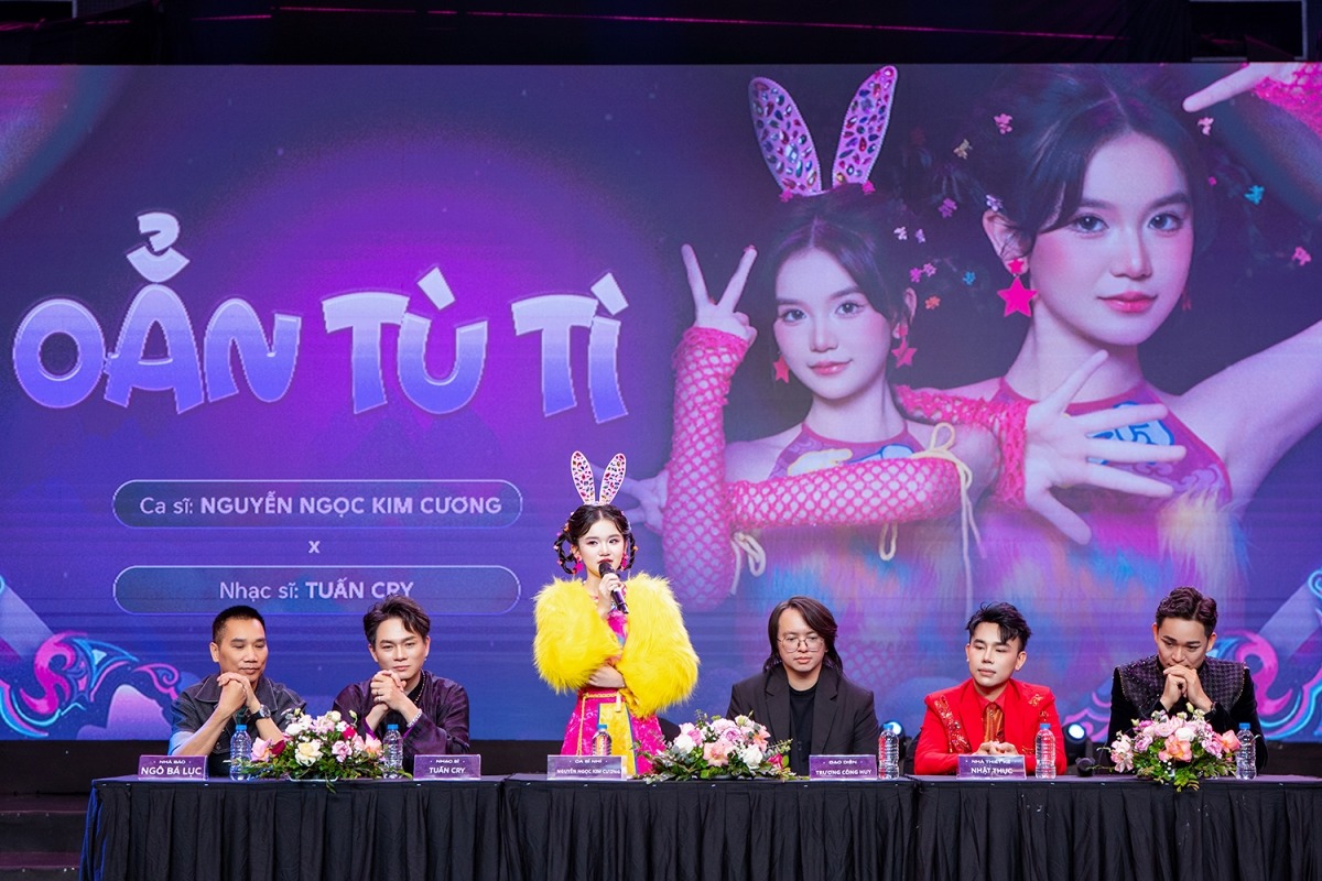 Tuấn Cry “tái sinh” trò chơi tuổi thơ bằng âm nhạc dân gian hiện đại trong sản phẩm đầu tay của ca sĩ Kim Cương