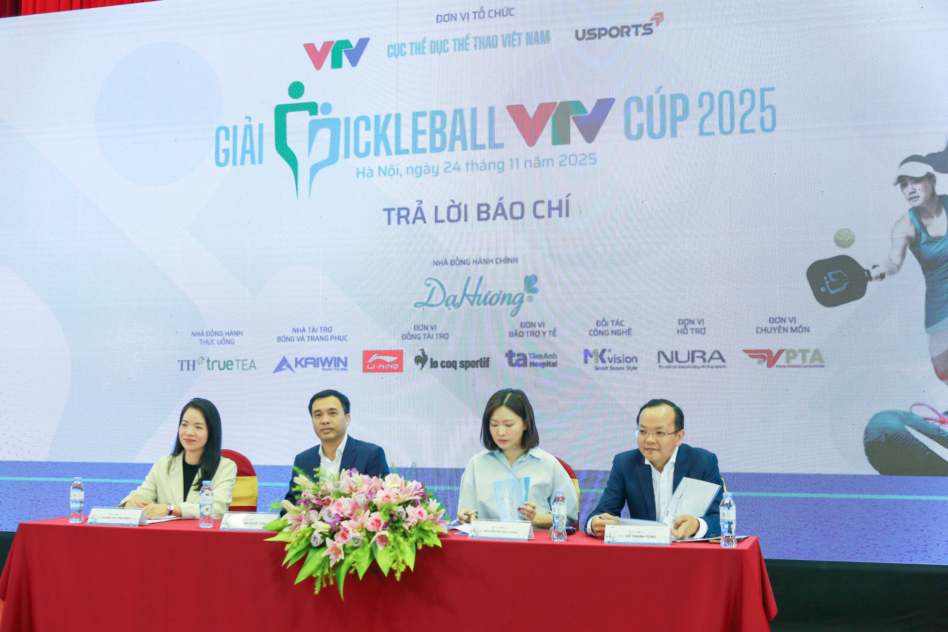 700 tay vợt tranh tài tại Giải pickleball VTV Cup 2025: Lý Hoàng Nam, Trương Vinh Hiển cùng góp mặt