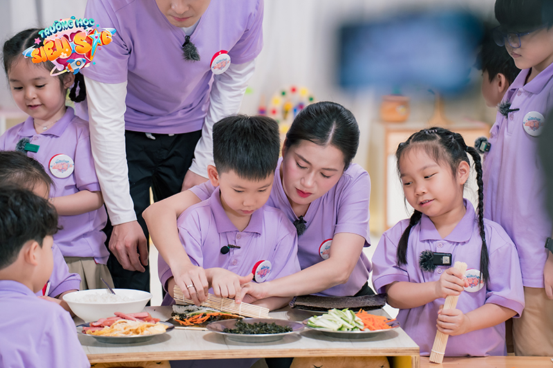 Tập 5 “Trường Học Siêu Sao”: Giờ học náo nhiệt, khoảnh khắc nghẹn ngào và lời chia tay thầy Hải Đăng Doo