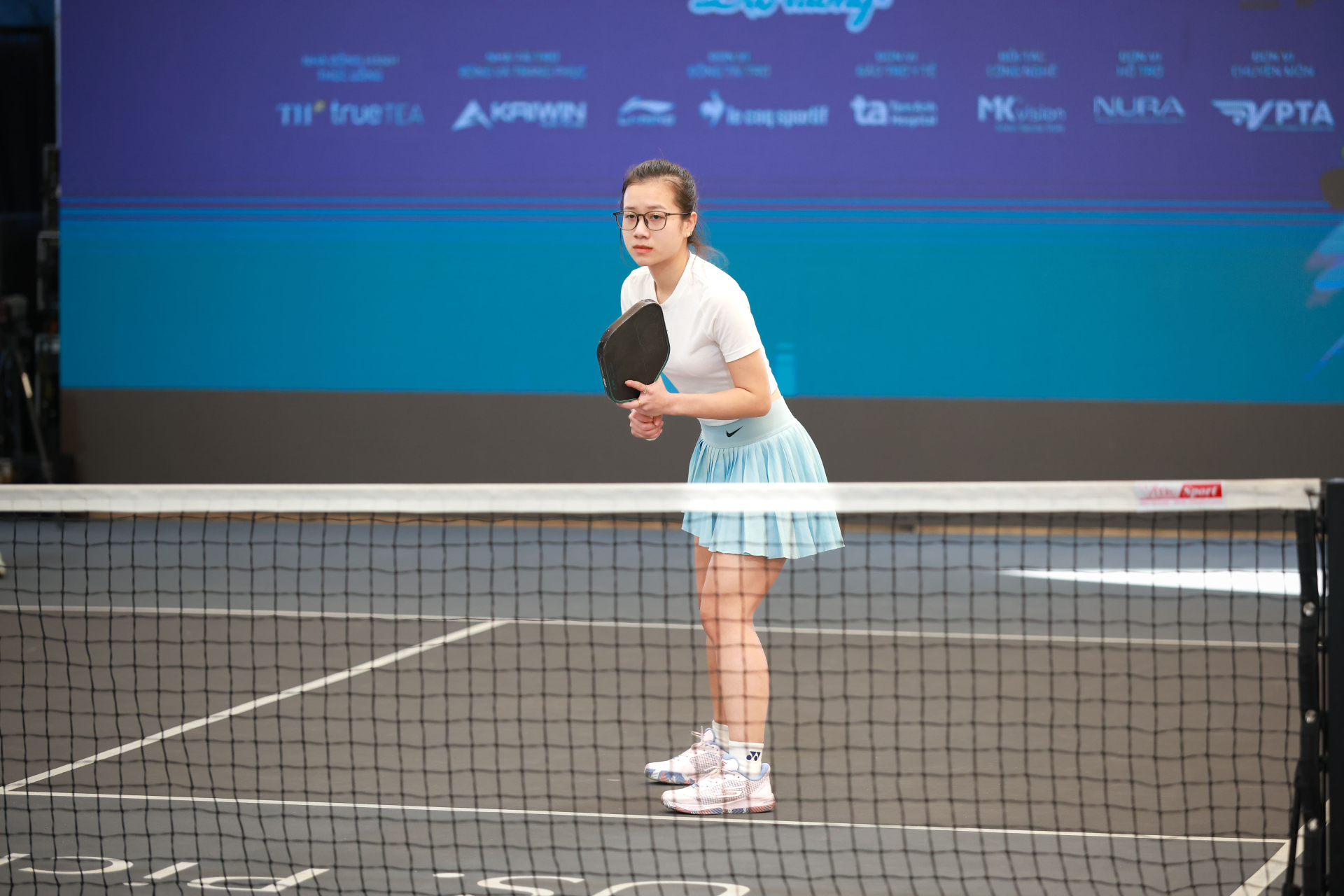 Dàn chị đẹp, em xinh khuấy đảo Giải Pickleball VTV Cúp 2025