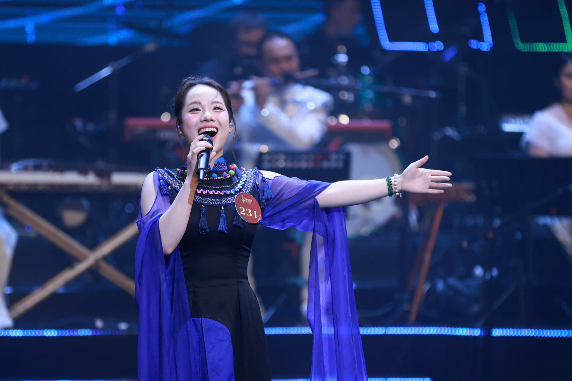 Khoảnh khắc bùng nổ của Đào Lê Phương Chi trong đêm đăng quang Tiếng hát Hà Nội 2025