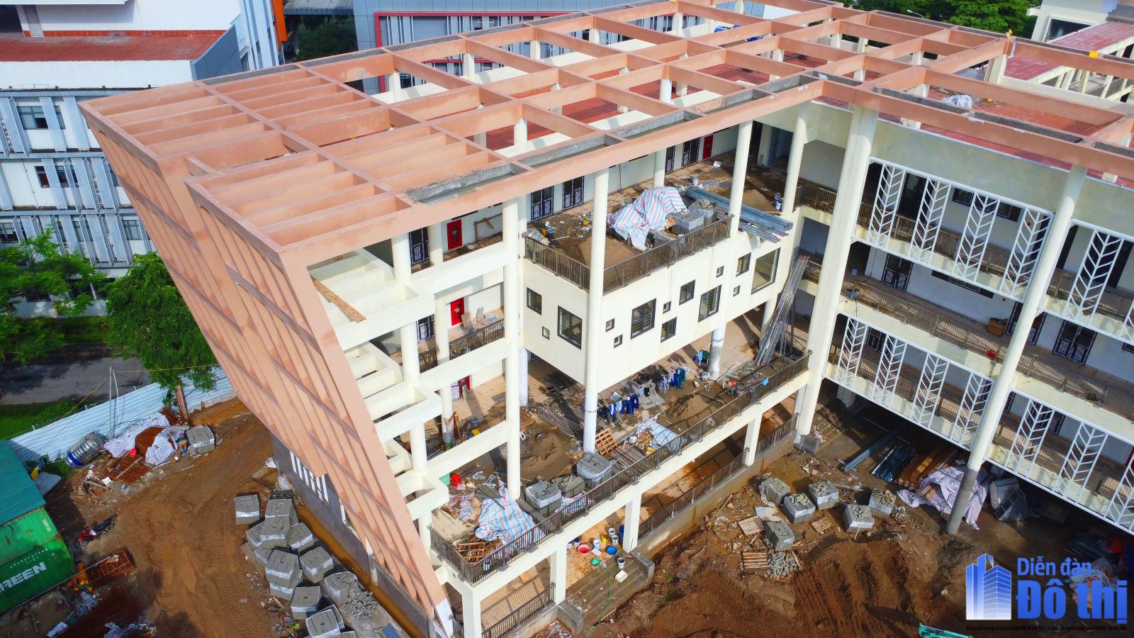 Lại thêm tin vui cho phụ huynh - học sinh Hà Nội: 1 ngôi trường mới, thiết kế rực rỡ, trị giá 250 tỷ đồng SẮP XÂY XONG!