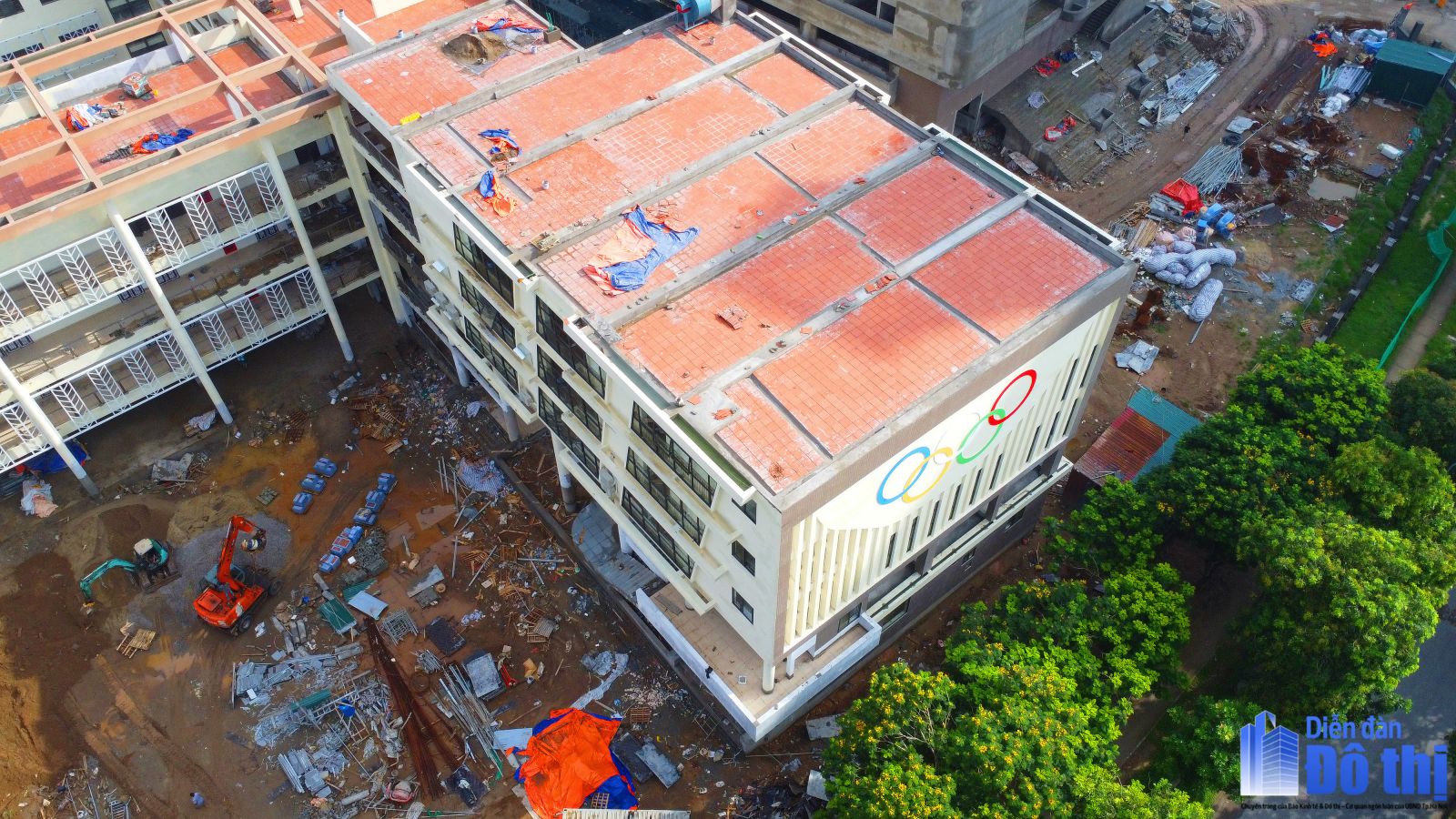 Một số hình ảnh về ngôi trường mới: Nguồn ảnh: Diễn đàn Đô thị