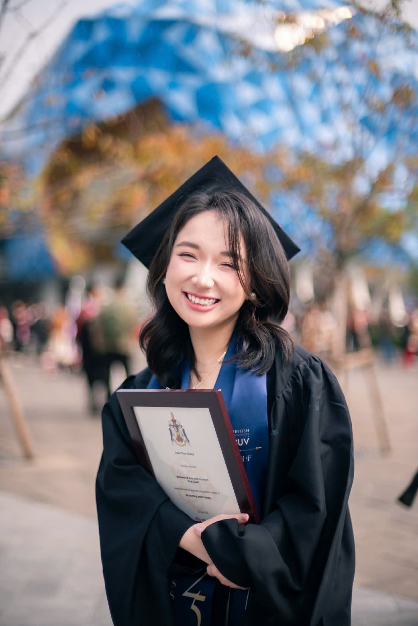 Đoàn Thuỳ Dương đạt thành tích xuất sắc trong 3 năm đại học