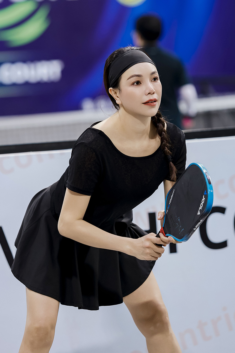 Á hậu Trà Ngọc Hằng tổ chức giải pickleball thiện nguyện, lan tỏa tinh thần thể thao và sẻ chia