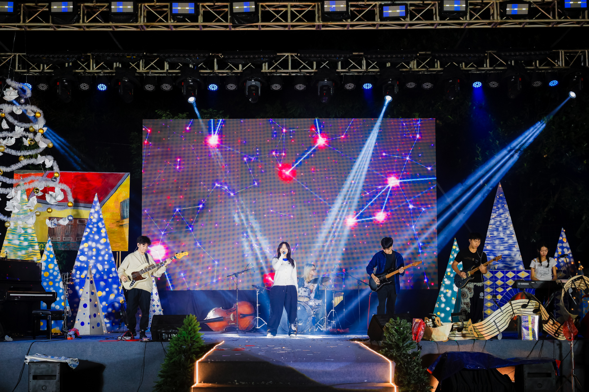 Gió Đầu Mùa 2025: Khi jazz lần đầu gõ cửa học đường