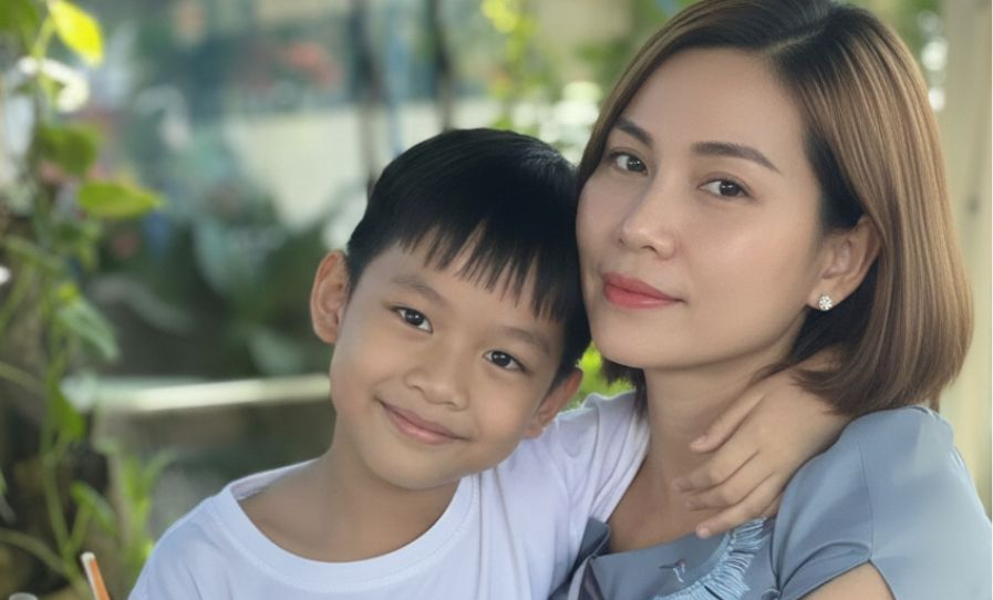 Chị Hương cho rằng So sánh chỉ khiến mình đứng yên, còn tin rằng mình có thể đạt được mới giúp con tiến lên