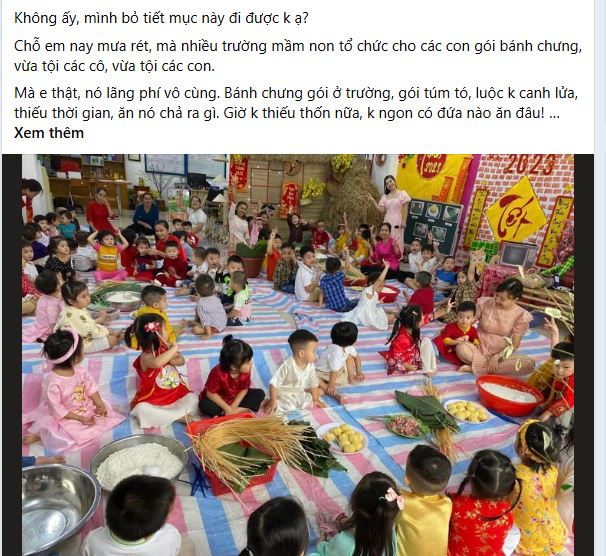 Bài đăng gây tranh cãi