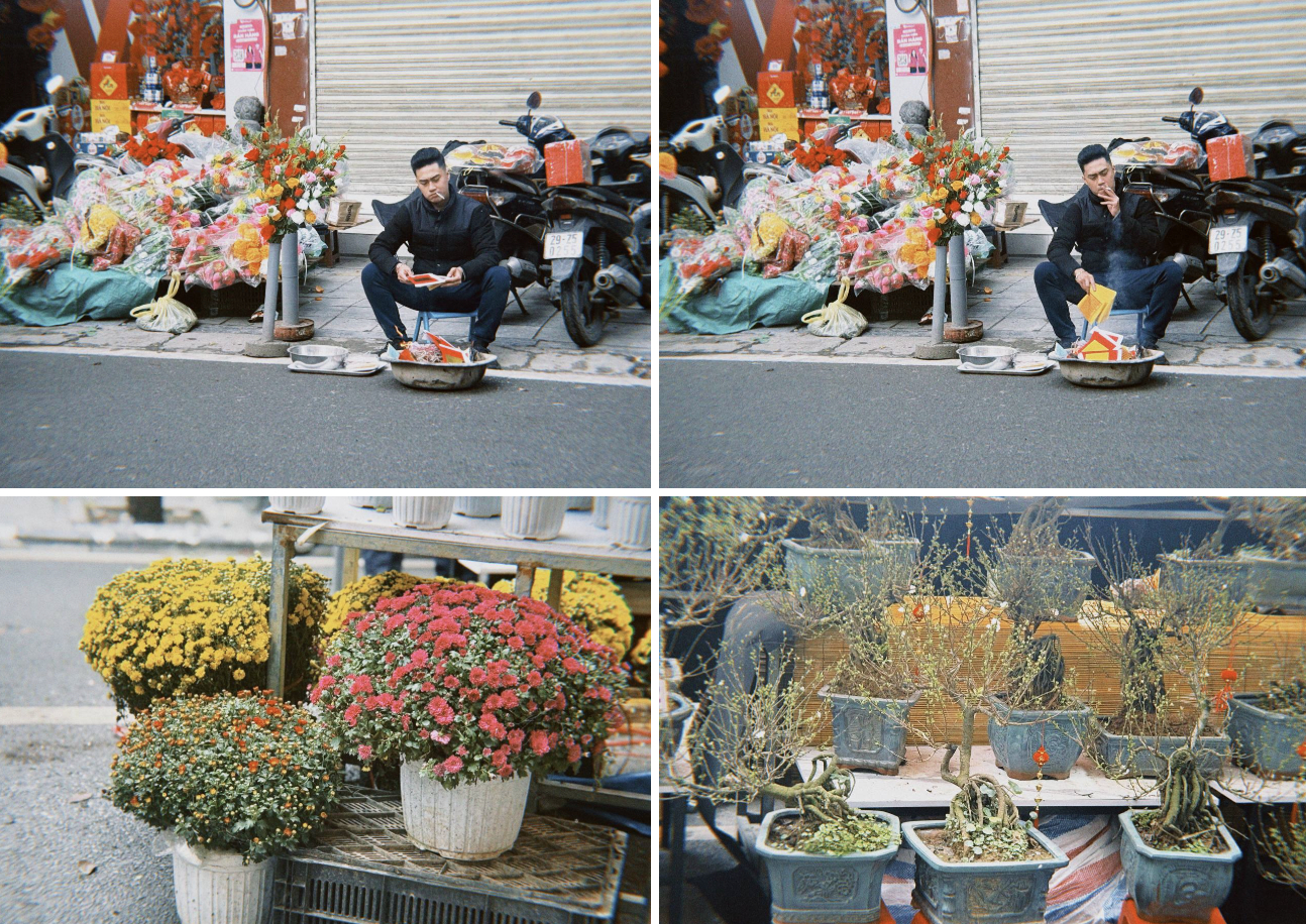 Chợ hoa cổ nhất Hà Nội ngày 23 tháng Chạp: Quất chum, quất mini 