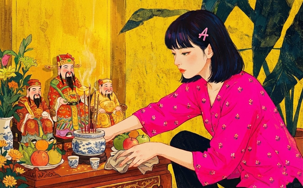 Vía Thần Tài năm nay: 90% gia đình cúng đủ mâm cao cỗ đầy nhưng vẫn sai một điều “chí mạng”, bảo sao tiền bạc không vào nhà