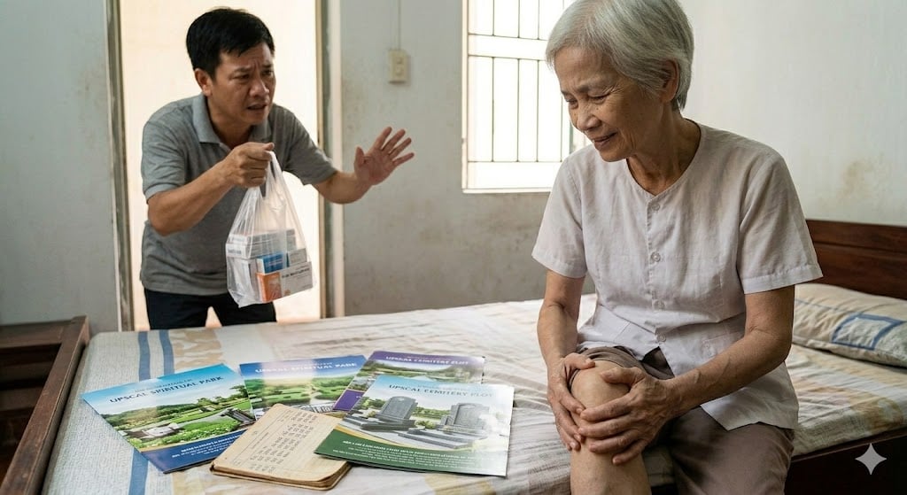 Người già nhịn ăn mua đất nghĩa trang: Khi nỗi lo 