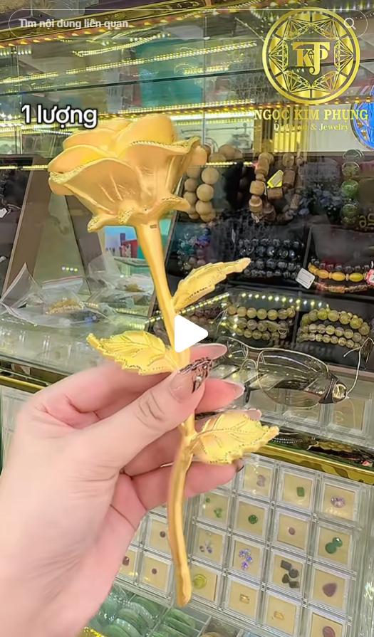 Tiệm vàng lên tiếng xác nhận