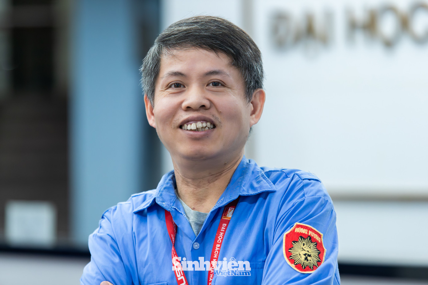 Chú Nguyễn Văn Tâm. Ảnh: Sinh viên Việt Nam