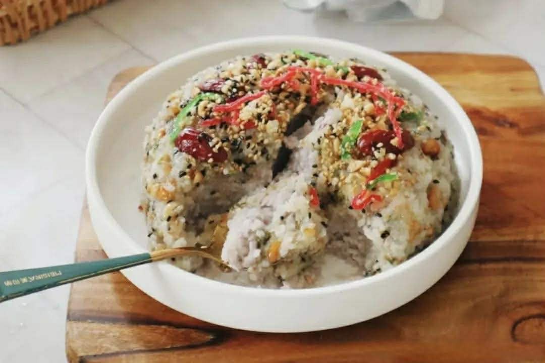 Khoai môn nghiền nhuyễn rồi hấp cùng xôi: Món ăn cực ngon miệng ai thử một lần cũng thích mê