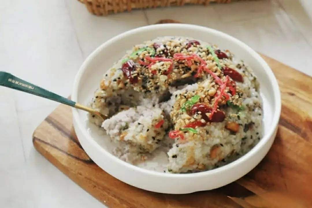 Khoai môn nghiền nhuyễn rồi hấp cùng xôi: Món ăn cực ngon miệng ai thử một lần cũng thích mê