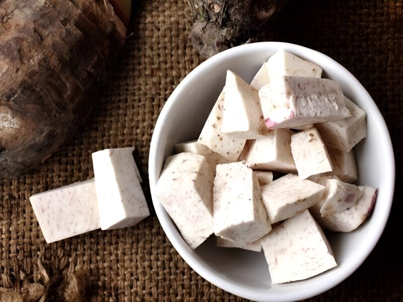 Khoai môn nghiền nhuyễn rồi hấp cùng xôi: Món ăn cực ngon miệng ai thử một lần cũng thích mê