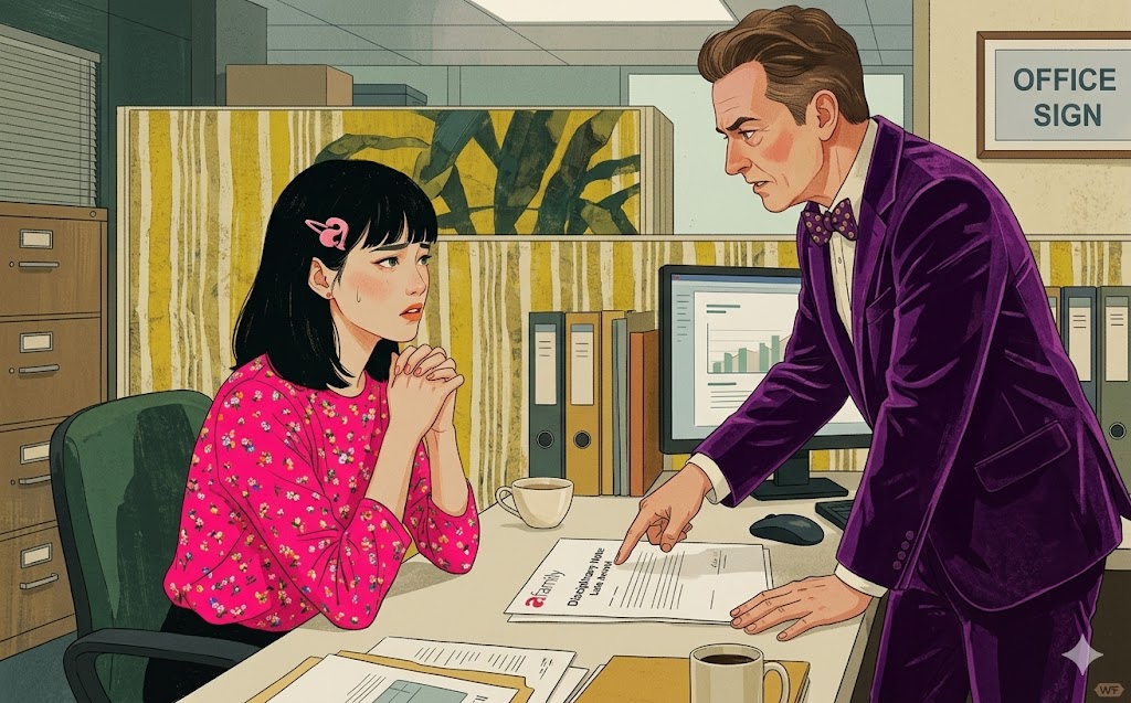 Đi làm gặp sếp 