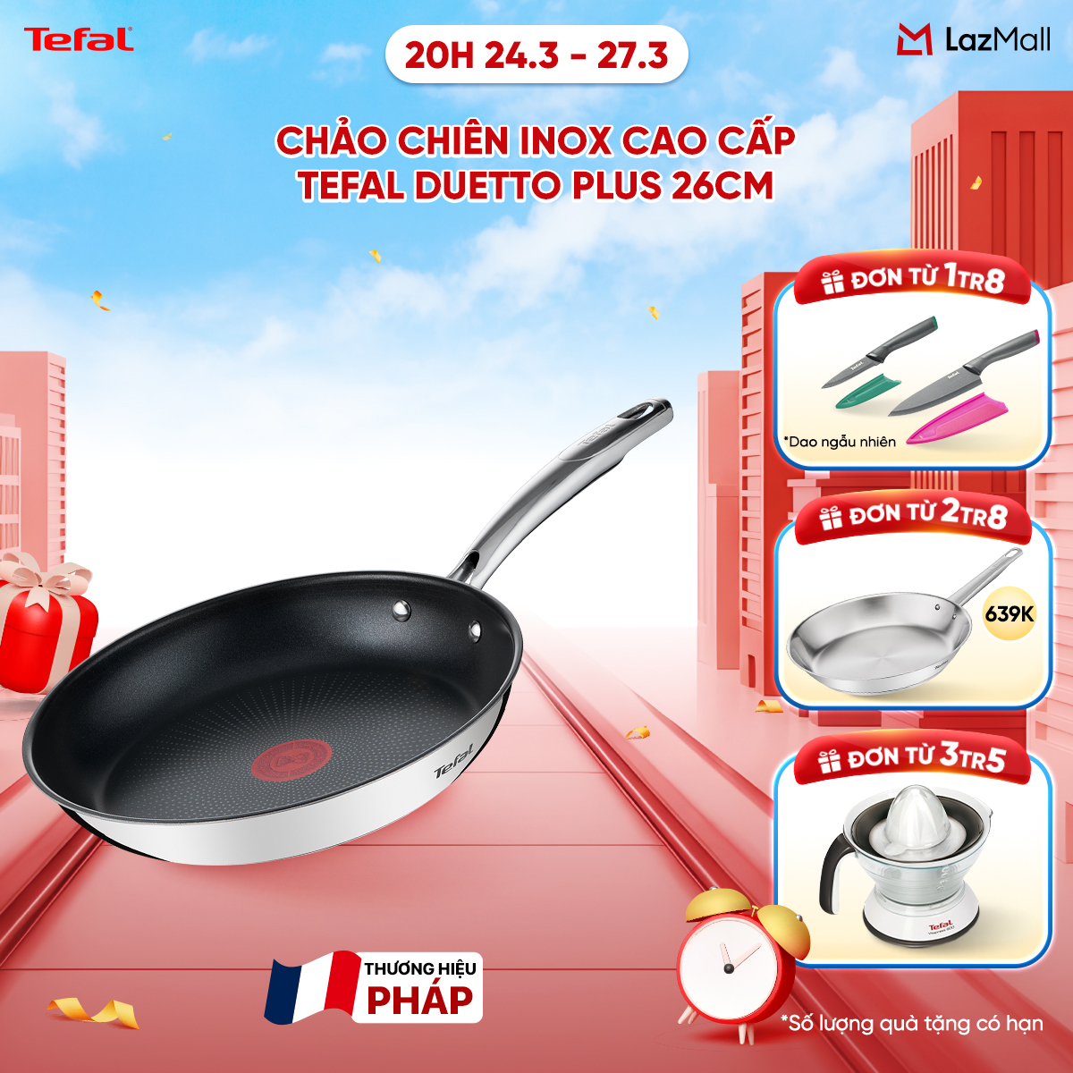 Mừng sinh nhật 14 tuổi, Lazada tặng hội chị em đồ bếp xịn xò khuyến mãi đến 60%