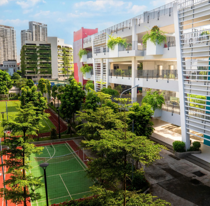 Đóng hơn 500 TRIỆU ĐỒNG tiền học phí và đây là cận cảnh ngôi trường con gái Lan Phương theo học: Xịn từng centimet!