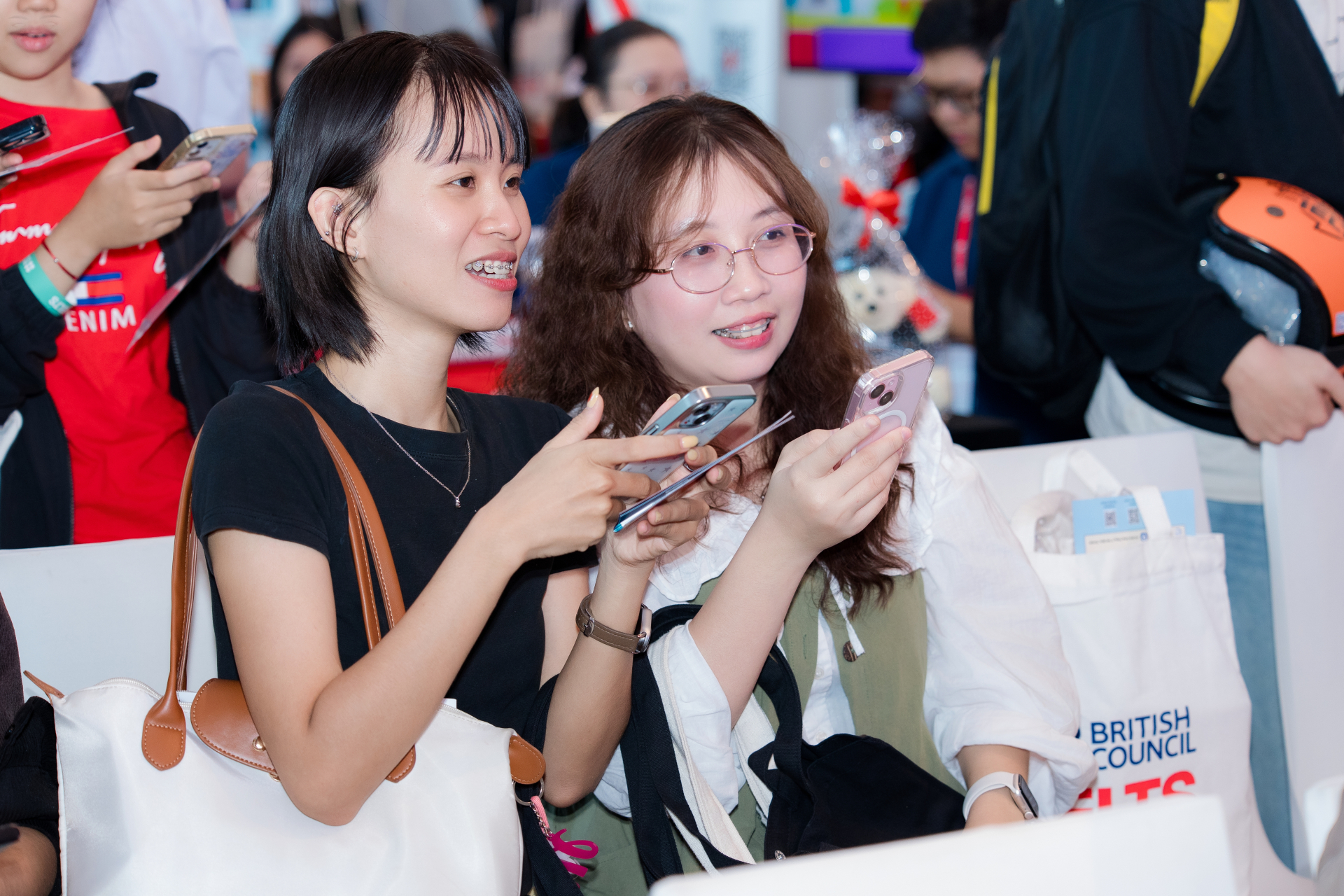 Phần đông người tham dự sự kiện là sinh viên, học sinh các trường tại TPHCM