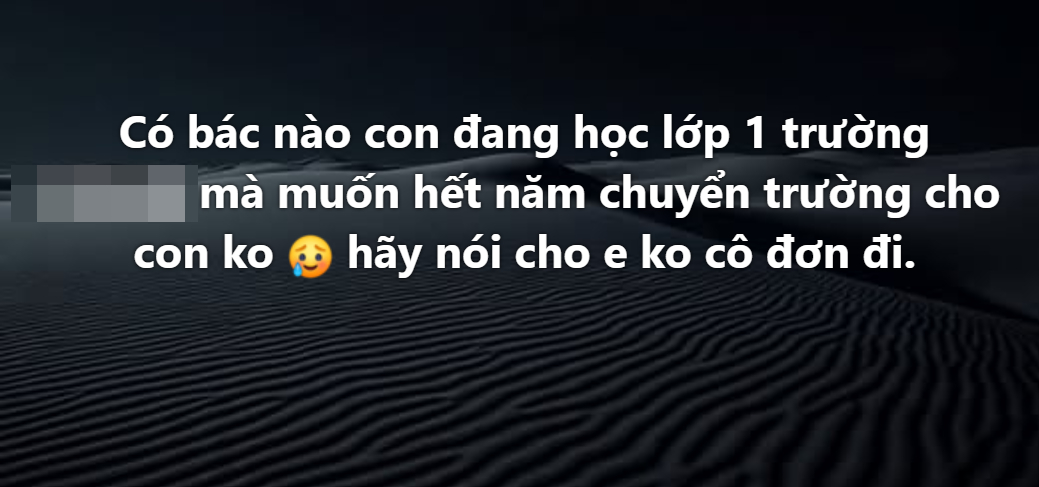 Một bài đăng gây bão MXH