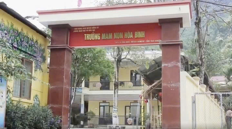 Trường mầm non Hòa Bình