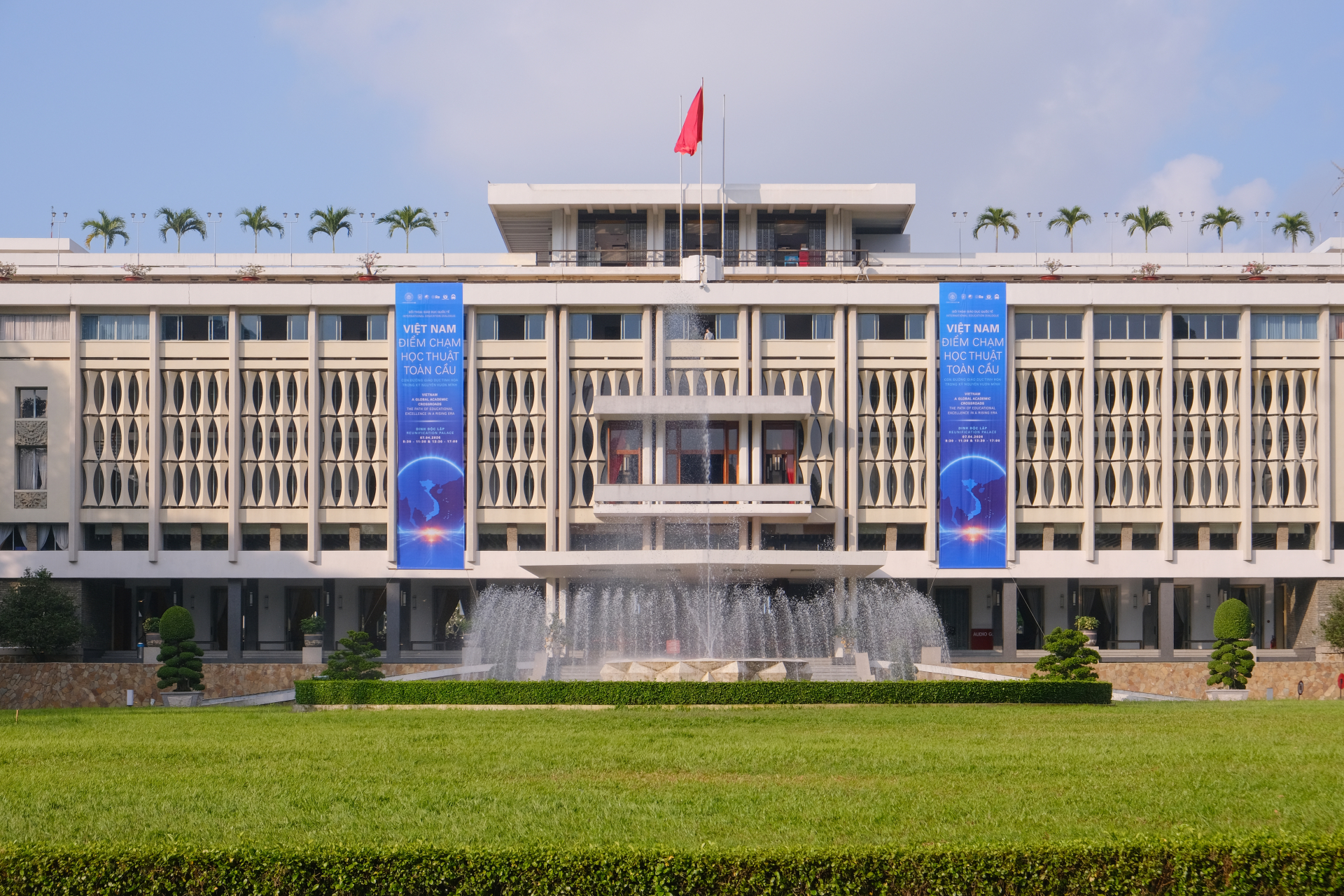 hội thảo giáo dục quốc tế ngày 7/4 tại Dinh Độc Lập đánh dấu Việt Nam trở thành “điểm chạm học thuật toàn cầu”