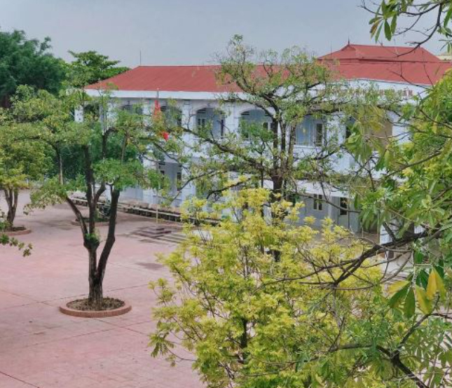 Một góc trường THPT Bất Bạt