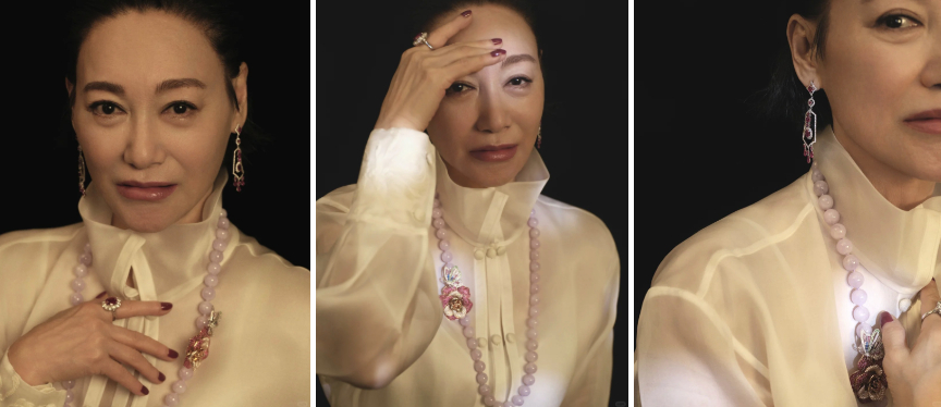 Mặc nếp nhăn kể chuyện tháng năm, ngắm Huệ Anh Hồng đeo ngọc tía: Khí chất ngút ngàn vượt mọi son phấn