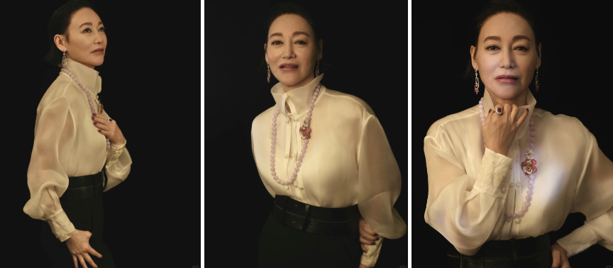 Mặc nếp nhăn kể chuyện tháng năm, ngắm Huệ Anh Hồng đeo ngọc tía: Khí chất ngút ngàn vượt mọi son phấn