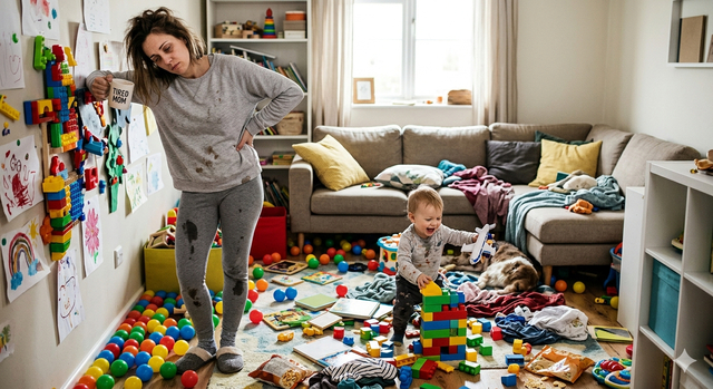 Vì sao nhiều khi chỉ cần ở cạnh con thôi mẹ cũng thấy mệt?