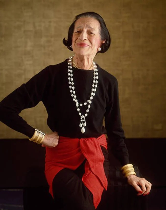 Diana Vreeland, cựu Tổng biên tập Vogue.