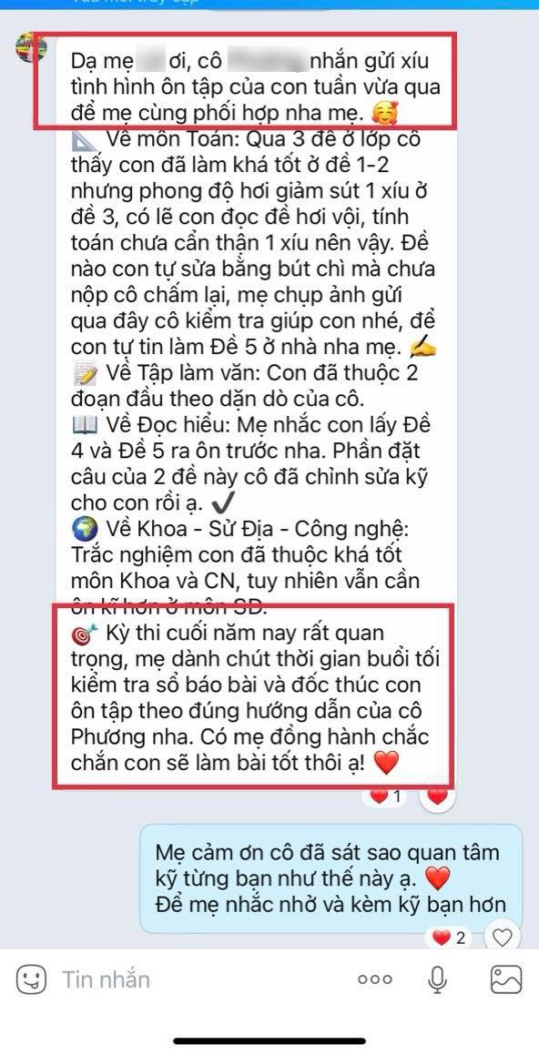 Khi phụ huynh cảm nhận được giáo viên thực sự hiểu con mình, họ cũng dễ dàng mở lòng để hợp tác hơn.