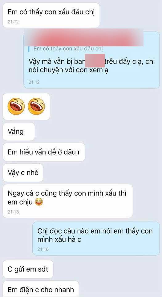 Nhắn tin cho 1 phụ huynh, bà mẹ Hà Nội nhận phản hồi sốc: Chị nên cho con học trường riêng cho khỏi bị ai làm phiền! 